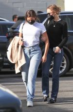 LILY-ROSE DEPP Out for Lunch with a Friend at Il Pastaio in Beverly Hills 11/06/2021