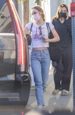 LILY-ROSE DEPP Out Shopping in Beverly Hills 11/05/2021