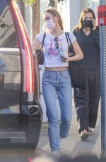 LILY-ROSE DEPP Out Shopping in Beverly Hills 11/05/2021