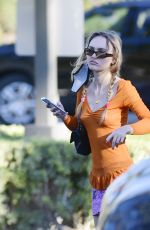 LILY-ROSE DEPP Out to Dinner in Los Angeles 11/28/2021