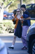 LILY-ROSE DEPP Out to Dinner in Los Angeles 11/28/2021