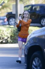 LILY-ROSE DEPP Out to Dinner in Los Angeles 11/28/2021