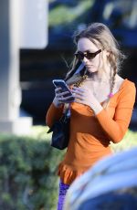 LILY-ROSE DEPP Out to Dinner in Los Angeles 11/28/2021