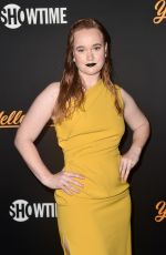LIV HEWSON at Yellowjackets Premiere in Los Angeles 11/10/2021