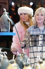 LIZZIE CUNDY and ANTHEA TURNER at Winter Wonderland in Hyde Park 11/18/2021