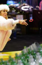 LIZZIE CUNDY and ANTHEA TURNER at Winter Wonderland in Hyde Park 11/18/2021