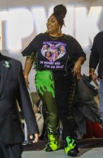 LIZZO Arrives at Harry Styles