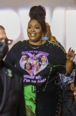 LIZZO Arrives at Harry Styles