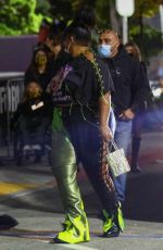 LIZZO Arrives at Harry Styles