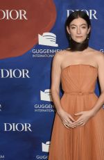 LORDE at 2021 Guggenheim International Gala in New York 11/17/2021