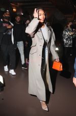 LORI HARVEY Arrives at COD Triller Game Event in Los Angeles 11/03/2021