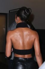 LORI HARVEY at Catch LA in Los Angeles 11/14/2021