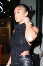 LORI HARVEY at Catch LA in Los Angeles 11/14/2021