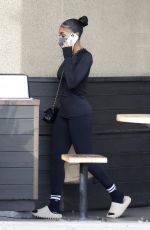 LORI HARVEY Out Shopping in Los Angeles 11/02/2021