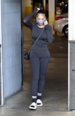 LORI HARVEY Out Shopping in Los Angeles 11/02/2021
