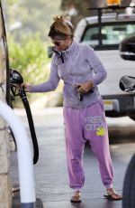 LORI LOUGHLIN at a Gas Station in Los Angeles 11/19/2021