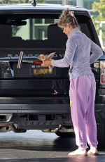 LORI LOUGHLIN at a Gas Station in Los Angeles 11/19/2021
