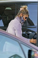 LORI LOUGHLIN at a Gas Station in Los Angeles 11/19/2021