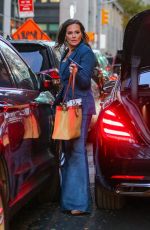 LUANN DE LESSEPS Leaves Her Hotel in New York 11/16/2021