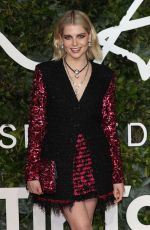 LUCY BOYNTON at 2021 British Fashion Awards in London 11/29/2021