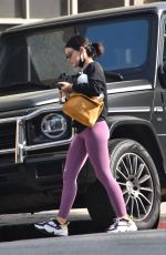 LUCY HALE Arrives at Pilates Class in West Hollywood 11/19/2021