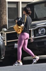 LUCY HALE Arrives at Pilates Class in West Hollywood 11/19/2021