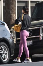 LUCY HALE Arrives at Pilates Class in West Hollywood 11/19/2021