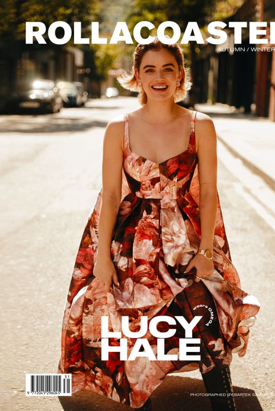 LUCY HALE on the Cover of Rollacoaster Magazine, Fall/Winter 2021