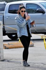 LUCY HALE Out for Exercise in Studio City 11/17/2021