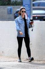 LUCY HALE Out for Exercise in Studio City 11/17/2021