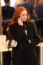 LUCYA HALE and MADELAINE PETSCH Out for Dinner at ABC Kitchen in New York 11/11/2001