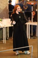 LUCYA HALE and MADELAINE PETSCH Out for Dinner at ABC Kitchen in New York 11/11/2001
