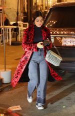 LUCYA HALE and MADELAINE PETSCH Out for Dinner at ABC Kitchen in New York 11/11/2001
