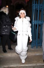 MABEL Leaves Opening Party of Skate at Somerset House in London 11/16/22021
