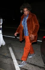 MACY GRAY Out for Dinner at Craig
