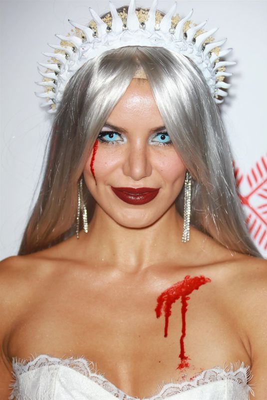 MADISON REED at CARN*EVIL Halloween Party in Bel Air 10/30/2021