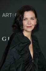 MAGGIE GYLLENHAAL at 10th Annual LACMA ART+FILM GALA in Los Angeles 11/06/2021