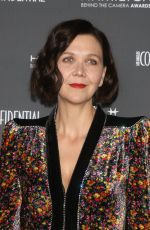 MAGGIE GYLLENHAAL at Hamilton Behind the Camera Awards in Los Angeles 11/13/2021