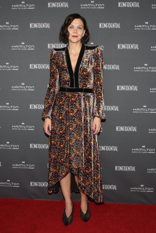 MAGGIE GYLLENHAAL at Hamilton Behind the Camera Awards in Los Angeles 11/13/2021