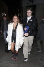 MAISIE SMITH Leaves Cinderella Gala Performance to Support The Malala Fund in London 11/22/2021