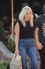 MALIN AKERMAN and Jack Donnelly Out in Los Feliz 11/24/2021