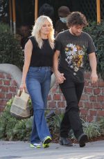 MALIN AKERMAN and Jack Donnelly Out in Los Feliz 11/24/2021