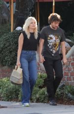 MALIN AKERMAN and Jack Donnelly Out in Los Feliz 11/24/2021