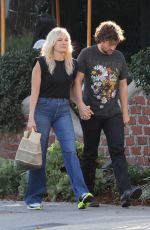 MALIN AKERMAN and Jack Donnelly Out in Los Feliz 11/24/2021