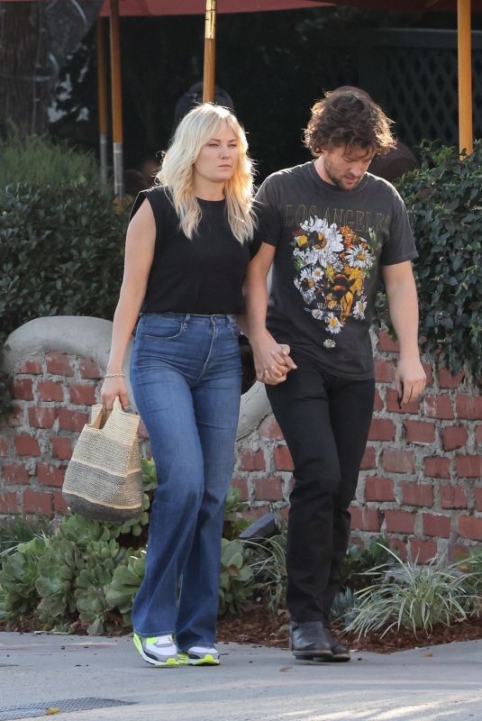 MALIN AKERMAN and Jack Donnelly Out in Los Feliz 11/24/2021