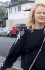 MALIN AKERMAN Out and About in Los Feliz 11/19/2021