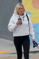 MALIN AKERMAN Out with Her Dog in Los Feliz 11/01/2021
