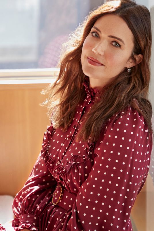 MANDY MOORE in Parents Magazine, December 2021