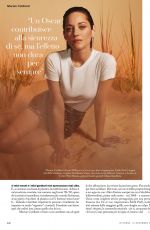 MARION COTILLARD in Io Donna Del Corriere Della Sera, November 2021