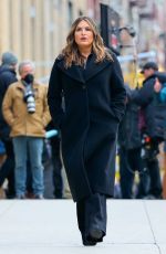MARISKA HARGITAY on the Set of Law and Order: Special Victims Unit in New York 11/15/2021
